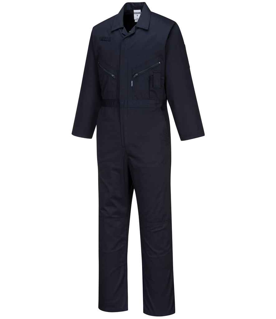 Portwest Knee Pad Coverall - Dark Navy